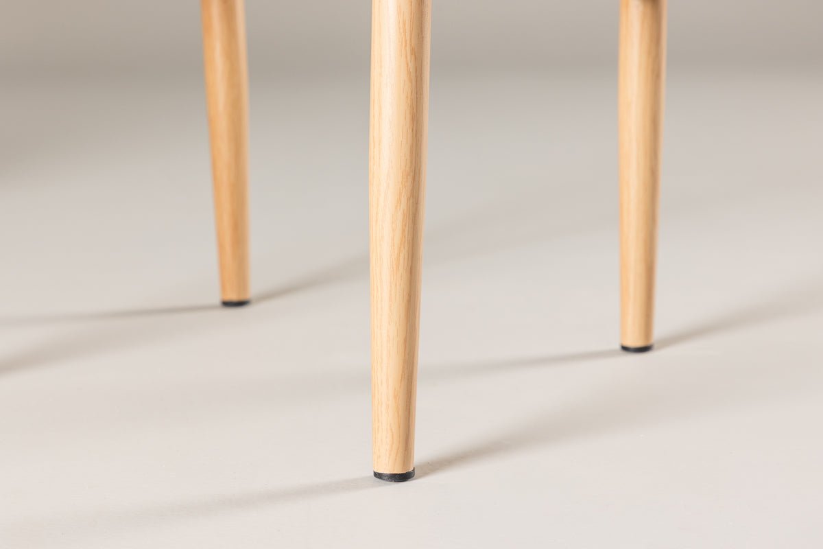 Chaise Fliou II - en Noir avec assise de couleur uniforme