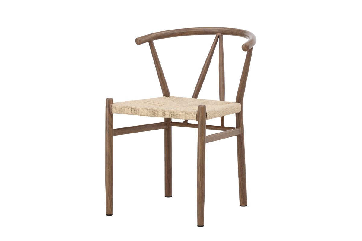 Chaise Fliou II - en Noir avec assise de couleur uniforme