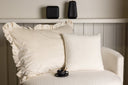 Housse de coussin Charming - 70x100 cm en Blanc et Gris