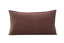 Kissenbezug Hygge - 50x90 cm in Braun, Beige und Weiß aus 100% Baumwolle