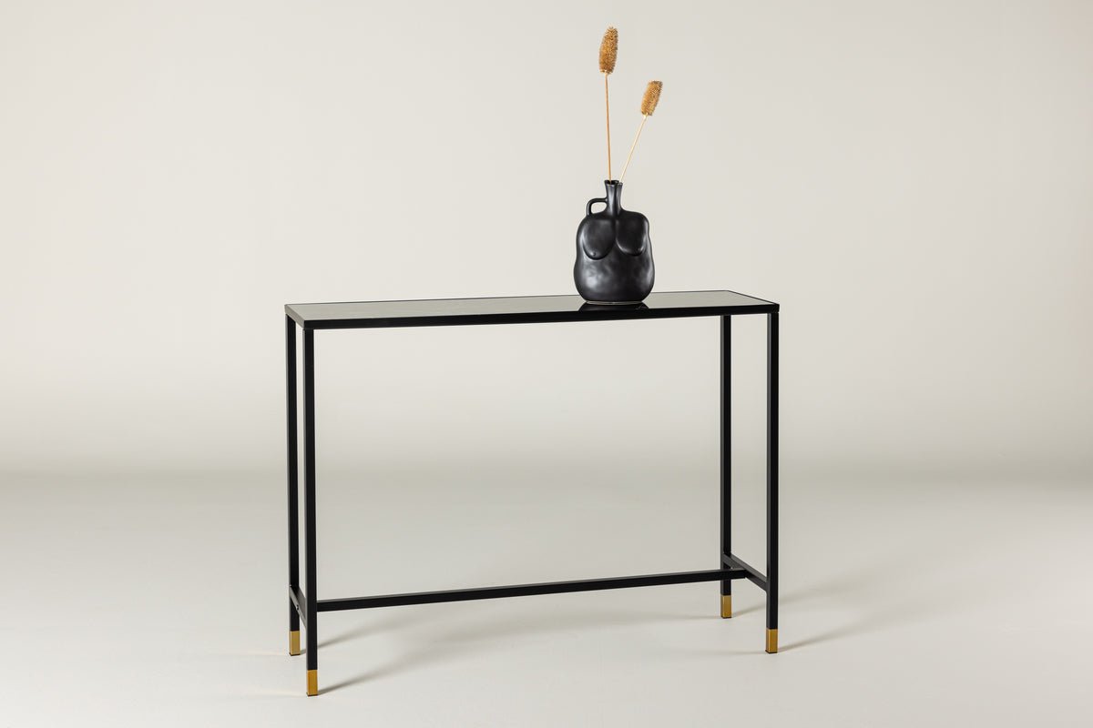 Table d'appoint Chase – avec plateau en verre