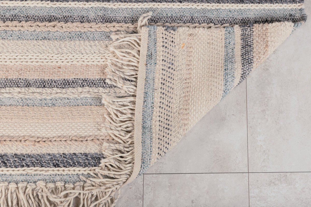 Tapis Mila – avec franges en laine