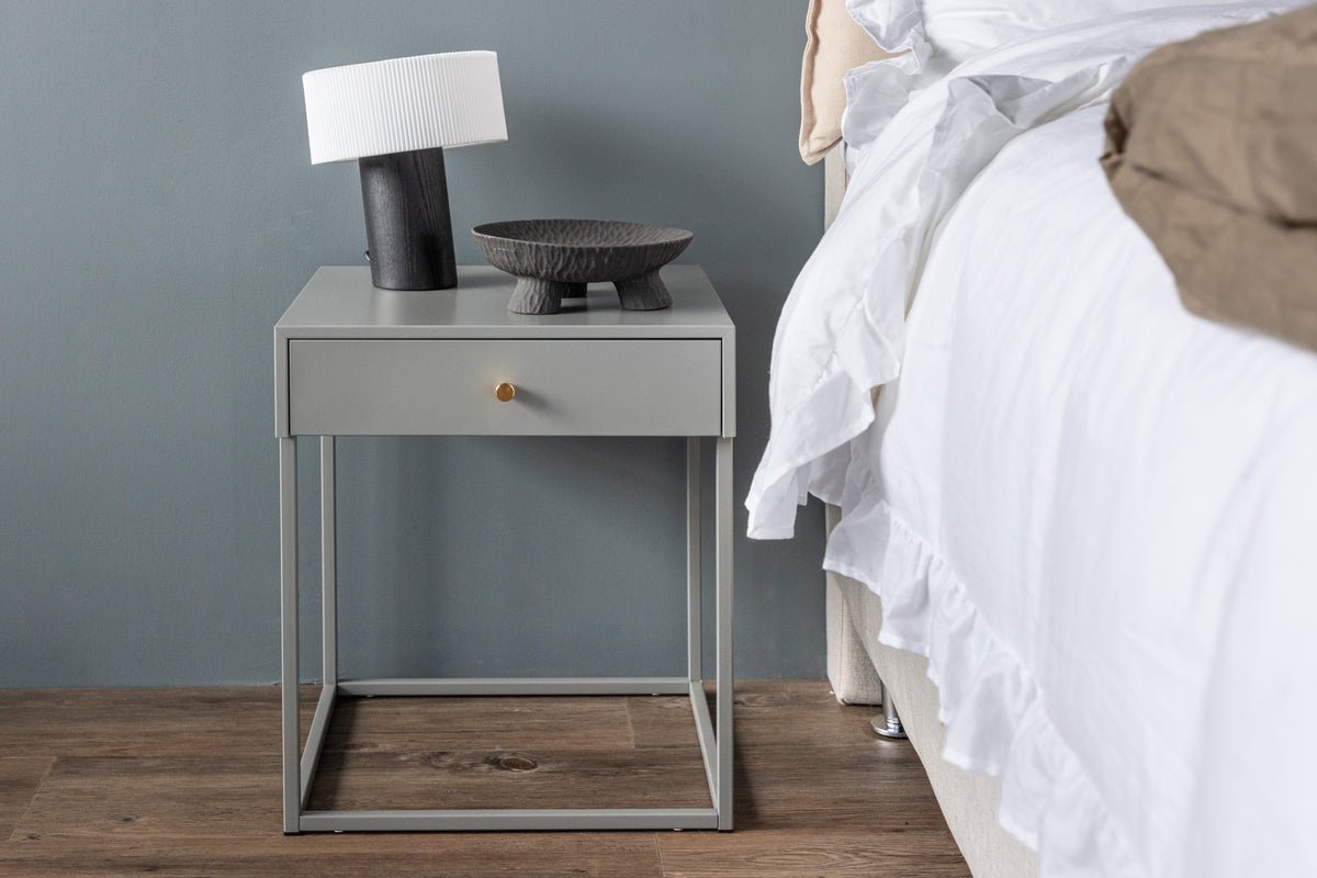 Table d'appoint Corin – en Gris clair