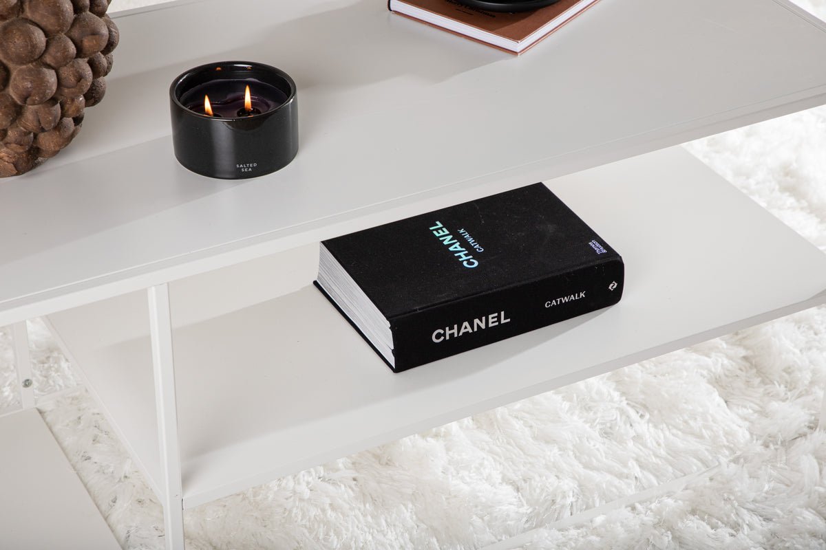 Table basse/table d'appoint Nammos – en quatre couleurs avec trois surfaces de rangement