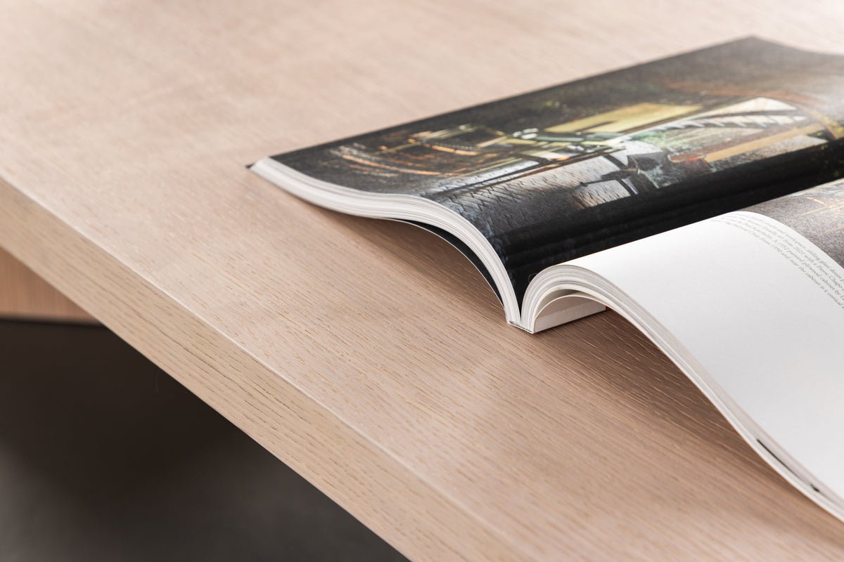 Table basse Stephan - en aspect bois