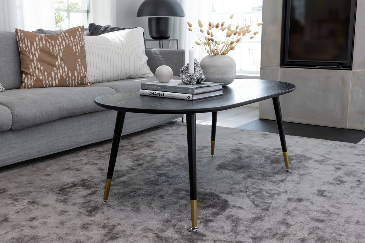 Table basse Selino - avec aspect bois