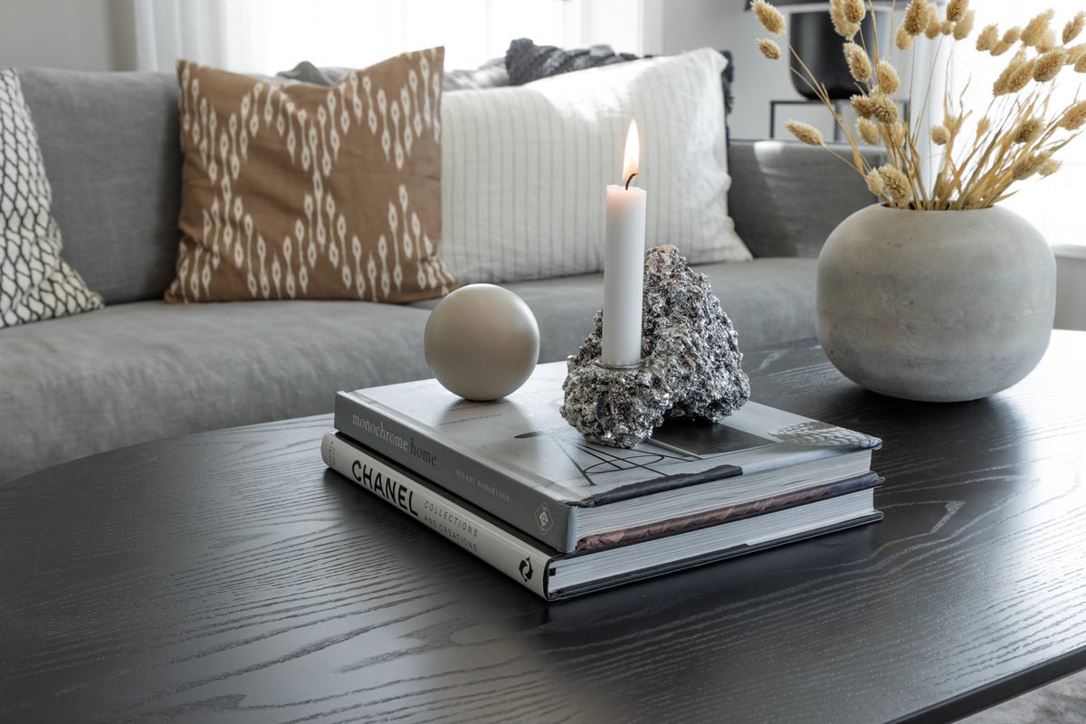 Table basse Selino - avec aspect bois