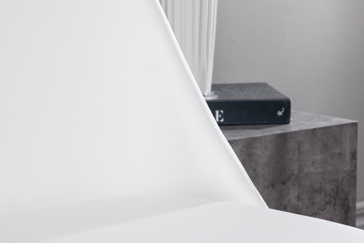 Ensemble de 2 - Chaise Liora en velours polyester doux