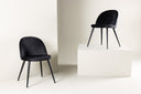 Ensemble de 2 - Chaise Brothers en Noir ou Vert