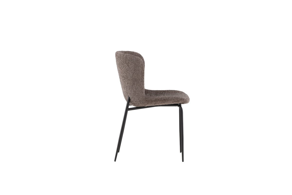Ensemble de 2 - Chaise Parisienne avec doux Bouclé