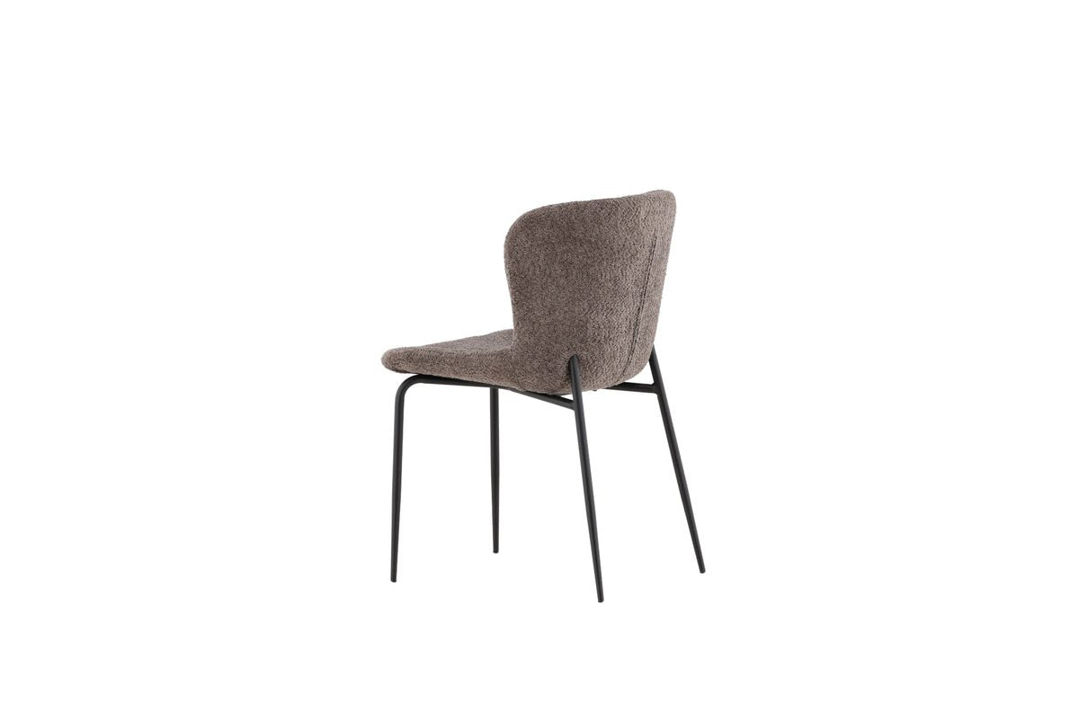 Ensemble de 2 - Chaise Parisienne avec doux Bouclé