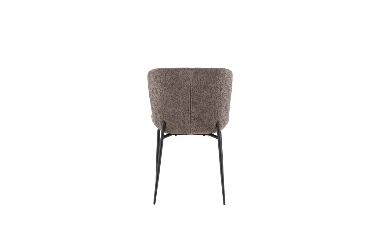 Ensemble de 2 - Chaise Parisienne avec doux Bouclé