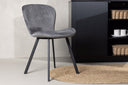Ensemble de 2 - Chaise Amara avec assise rembourrée