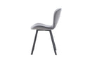 Ensemble de 2 - Chaise Amara avec assise rembourrée