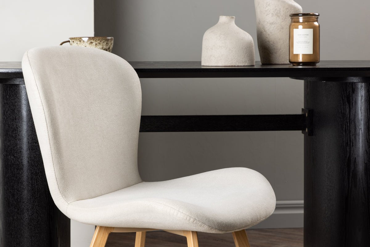 Ensemble de 2 - Chaise Amara avec assise rembourrée