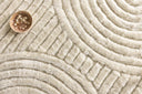 Tapis Paco – avec structure côtelée en polyester et coton
