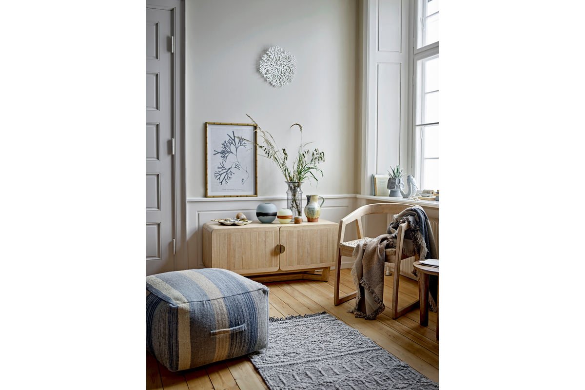 Vase « Feyra » – Verre bleu