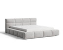 Designer Polsterbett Lora Samt mit Stauraum