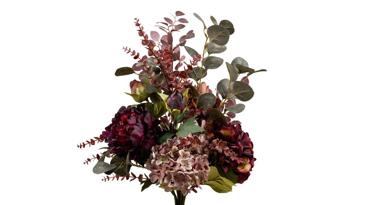 Bouquet de fleurs artificielles Christi - avec un accent décoratif vivant