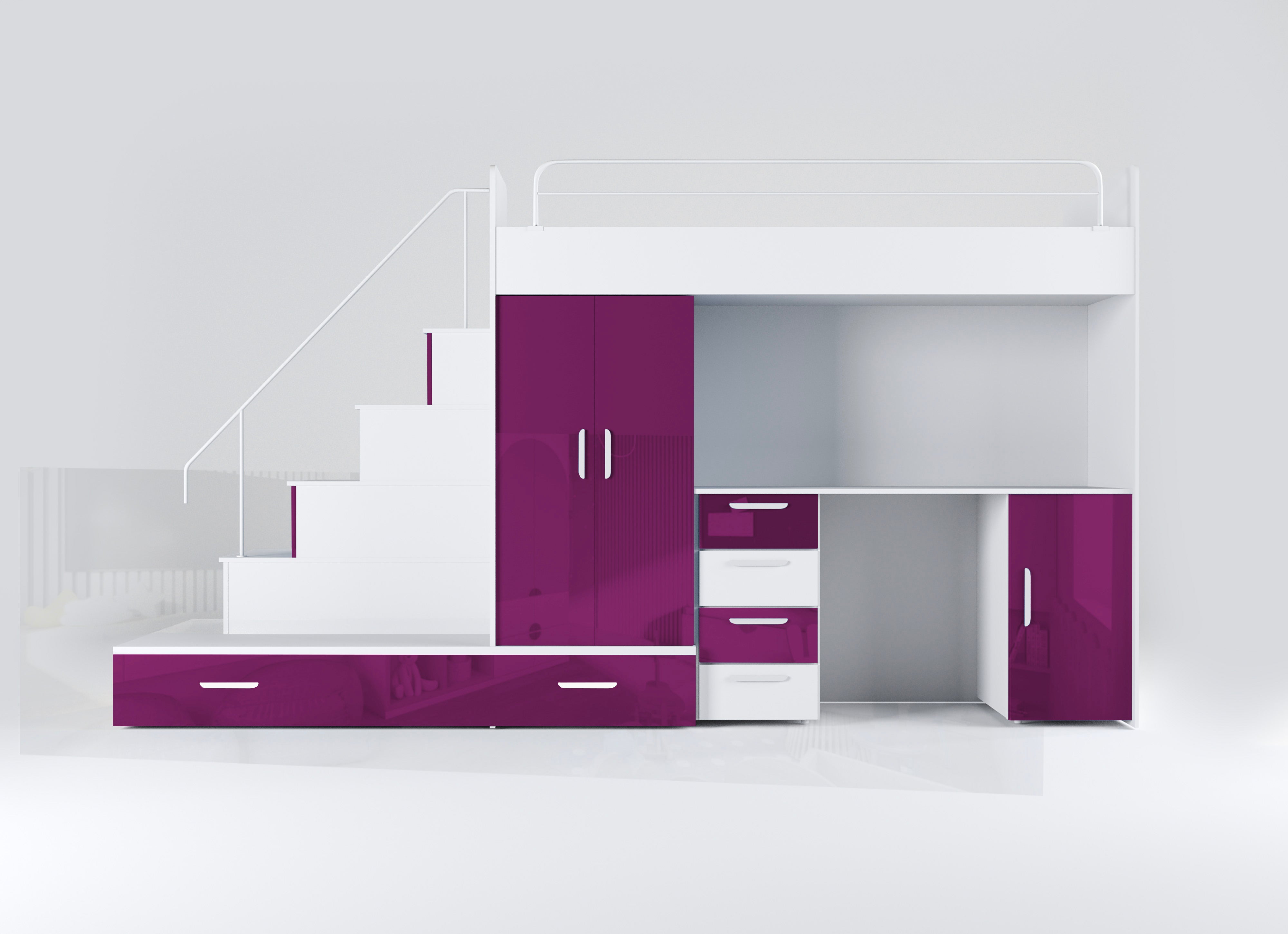 Lit surélevé pour enfants Adventure