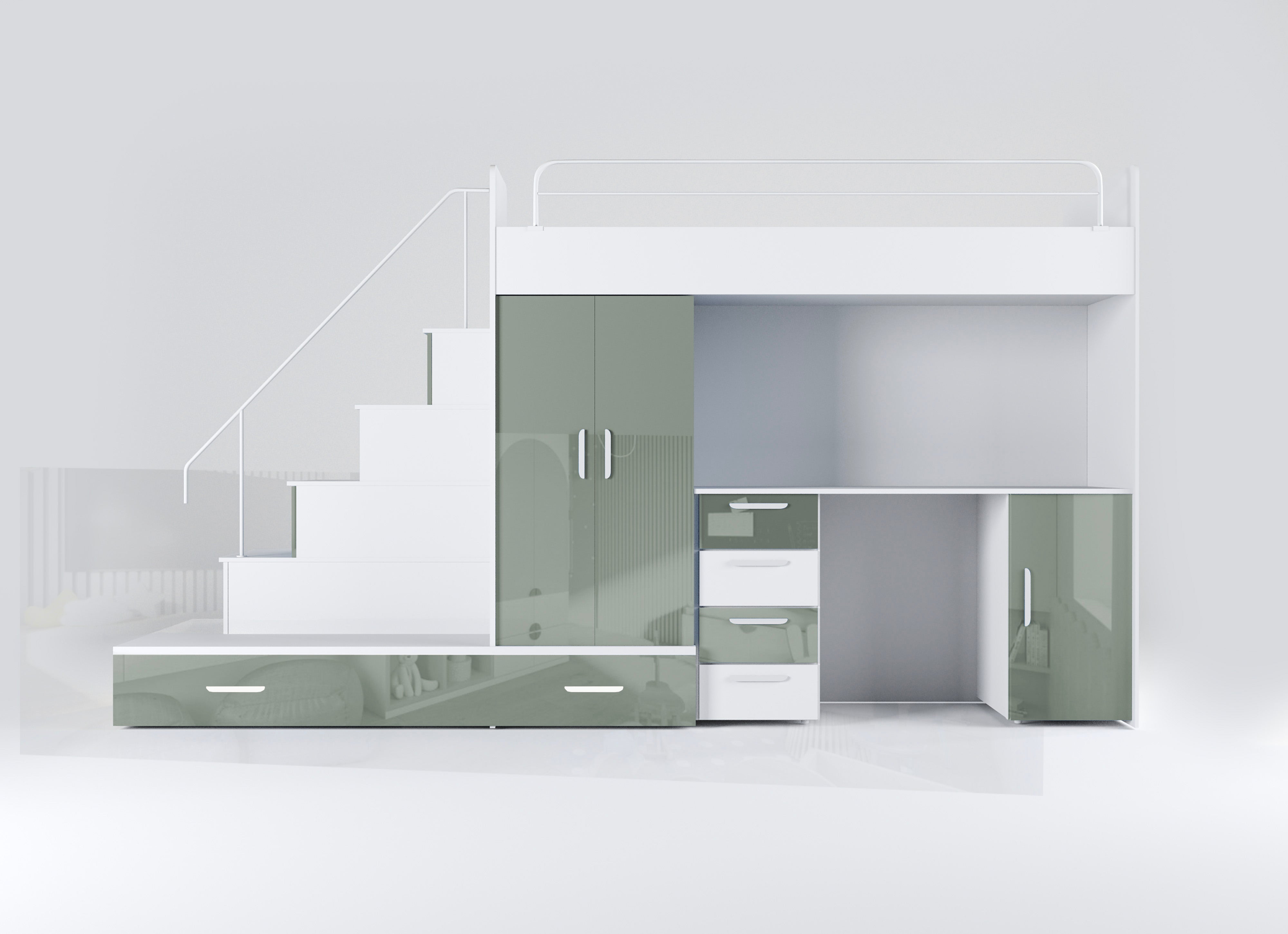 Lit surélevé pour enfants Adventure