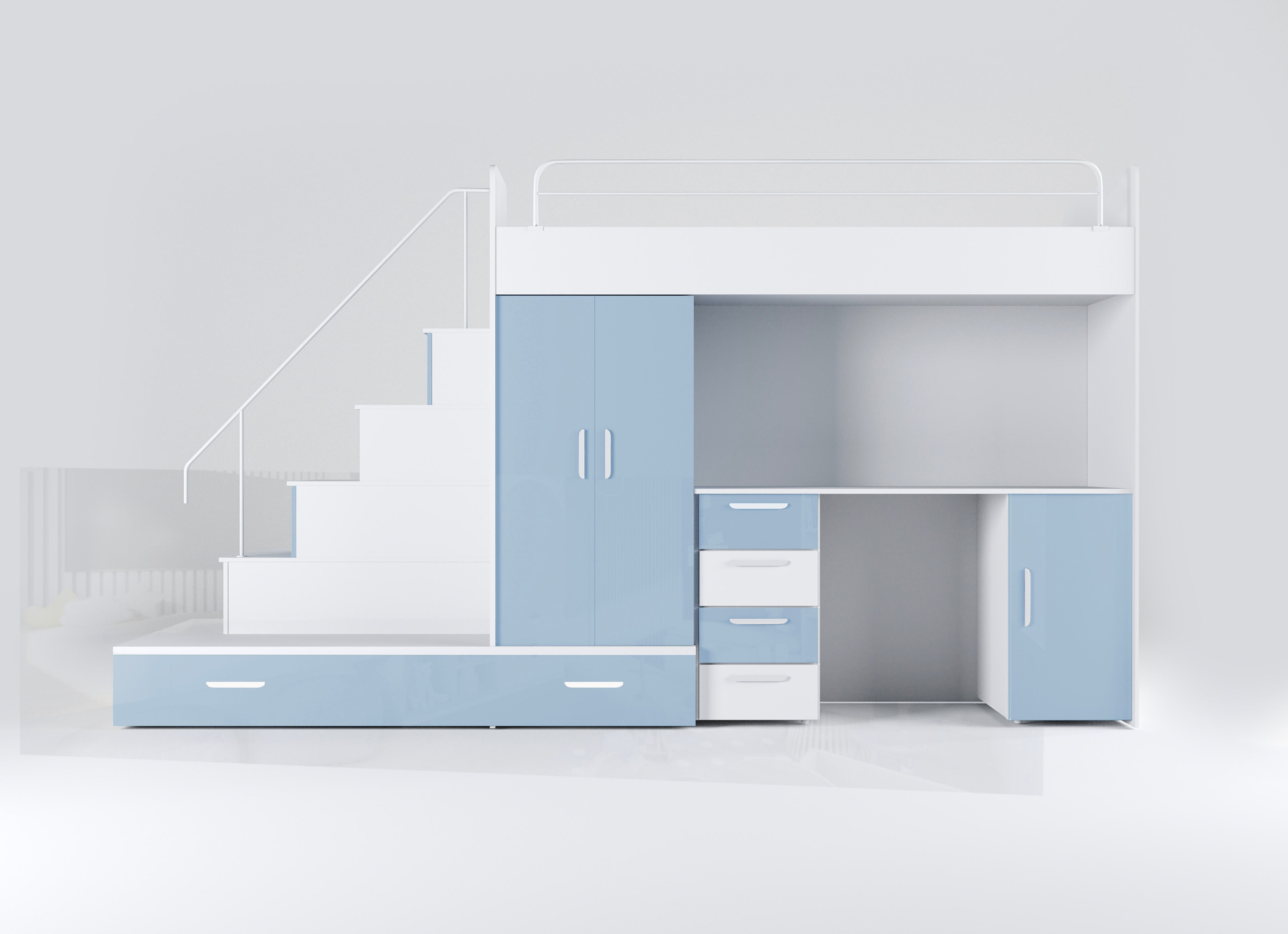 Lit surélevé pour enfants Adventure