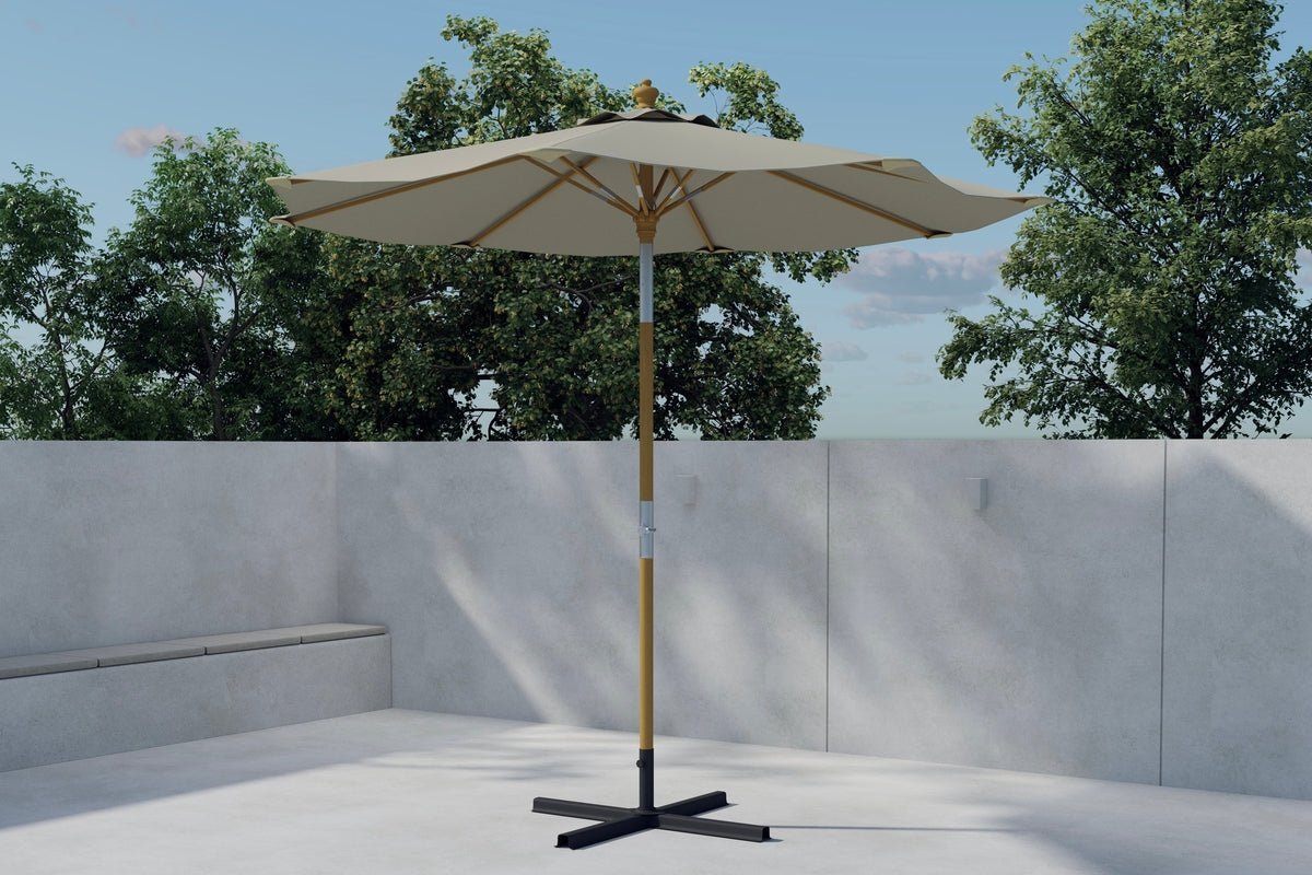 Parasol Solara – Ø270 cm en couleur Beige