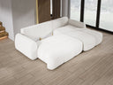 Designer Ecksofa Coco in Bouclé