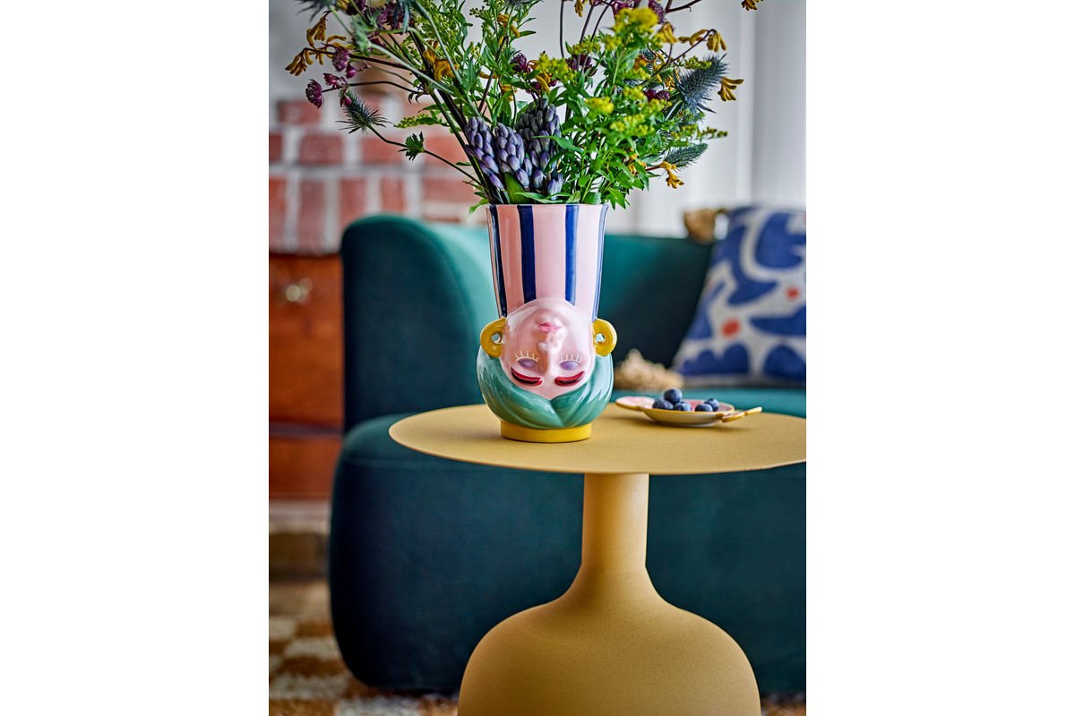 Vase „Wonda“ – skulpturales Steingut