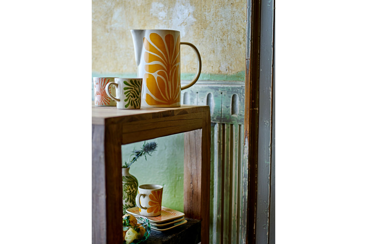 Ensemble de gobelets « Vexo » – Faïence bleue (3 pièces)