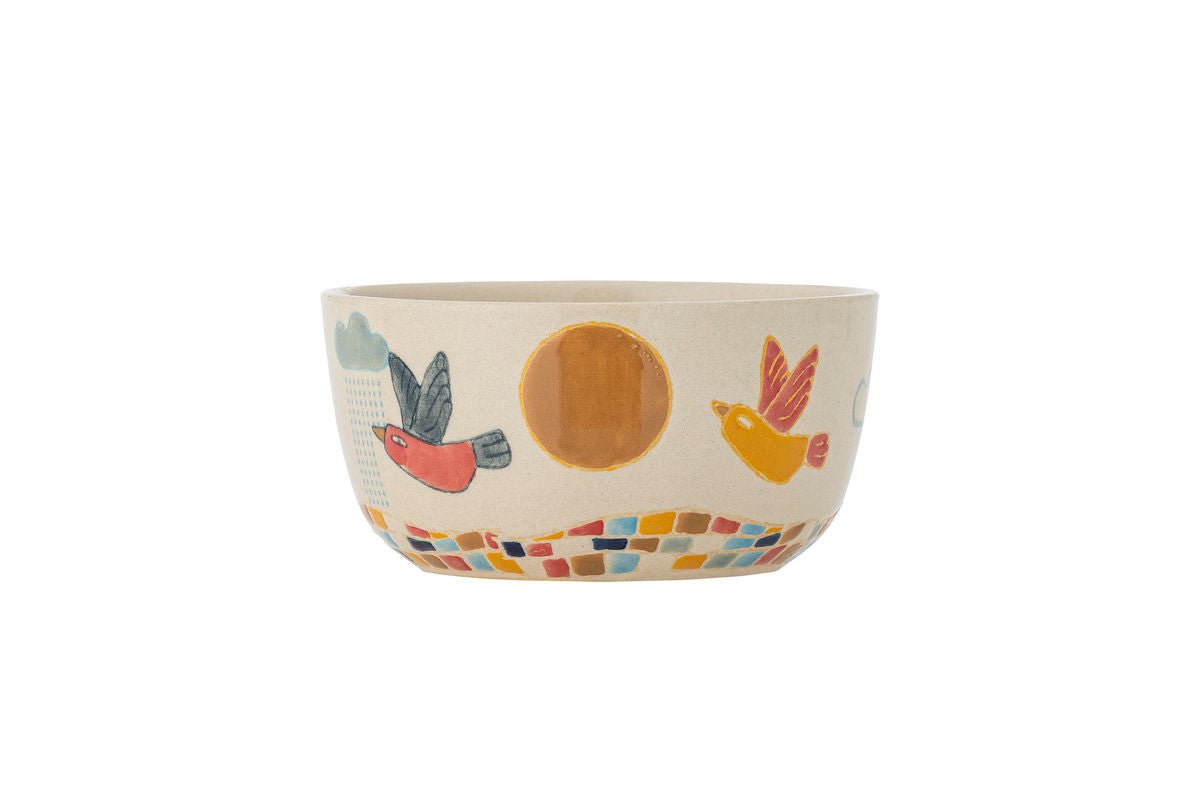 Bol Zephyr – Naturel, en grès fabriqué