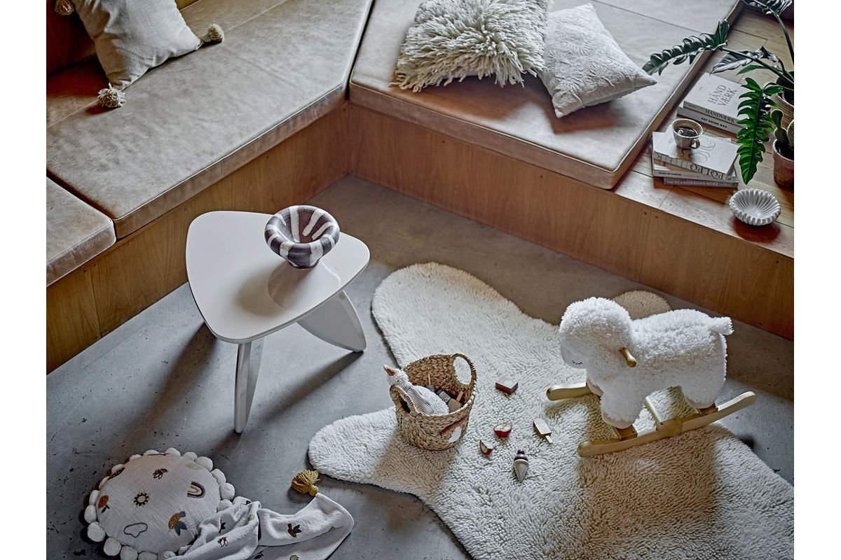 Jouet à bascule Salomé – animal à bascule en bois tout doux pour bébés et enfants