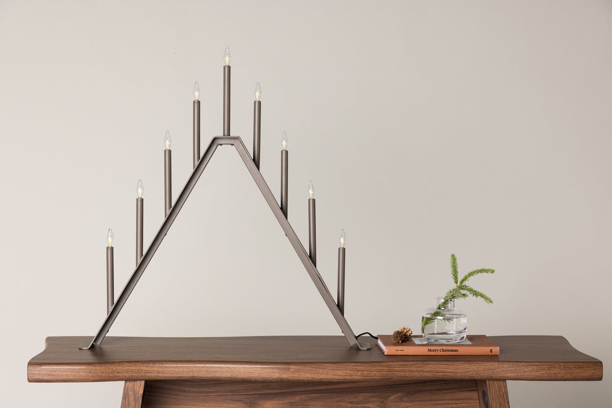 Weihnachtsbeleuchtung Lori - Adventskerzenhalter mit 9 Kerzen