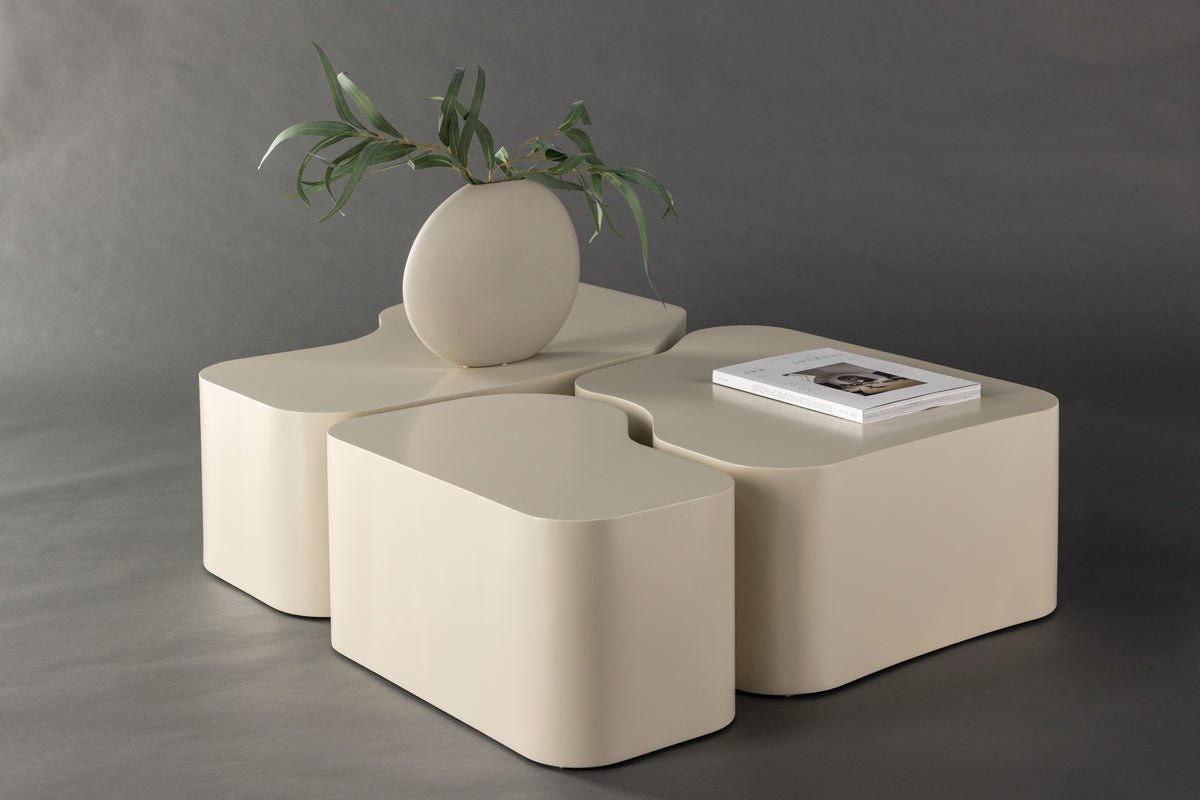 Table basse Rocky - trois pièces flexible