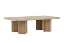 Table basse Woody - en aspect bois naturel