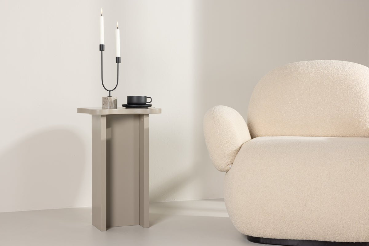 Table d'appoint Naxos – en élégant brun clair