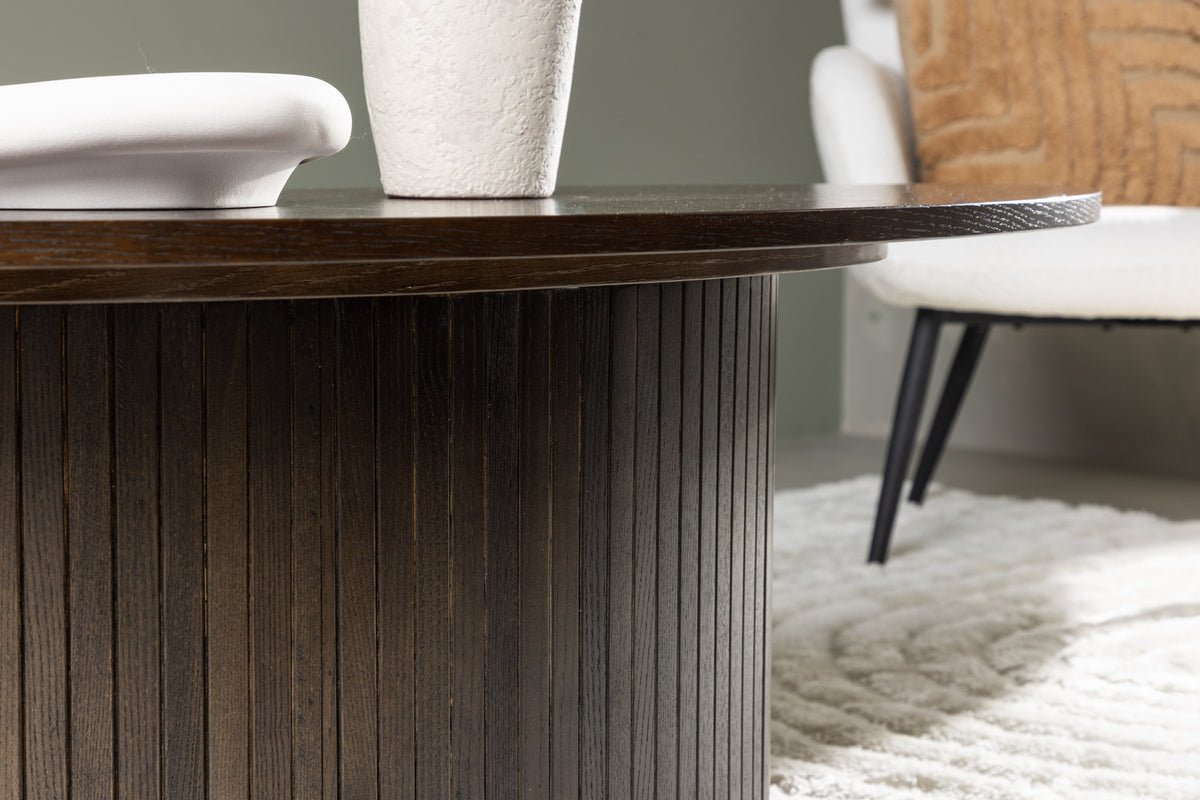 Table basse Wario - en aspect bois moka