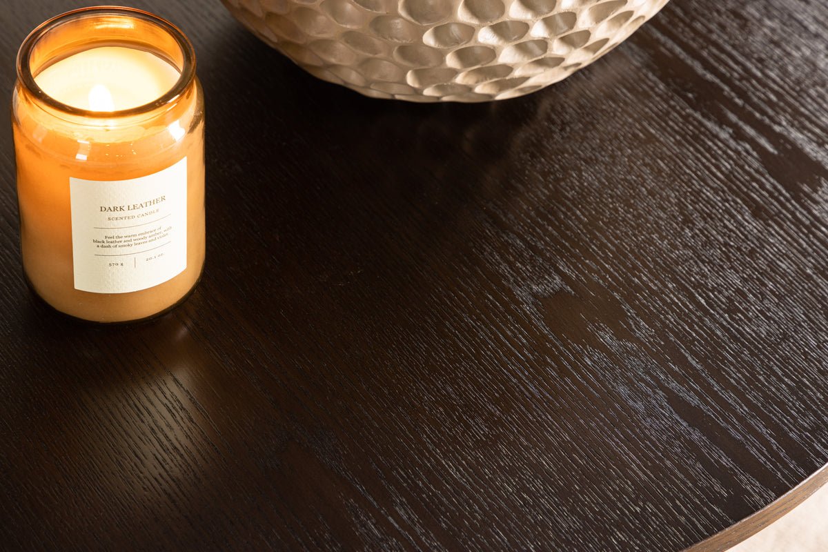 Table basse Wario - en aspect bois moka