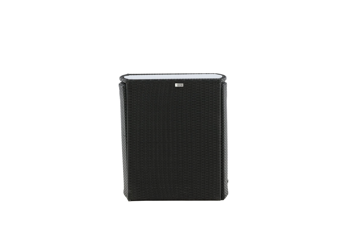 Ensemble balcon Bob - en rotin noir ou gris au choix