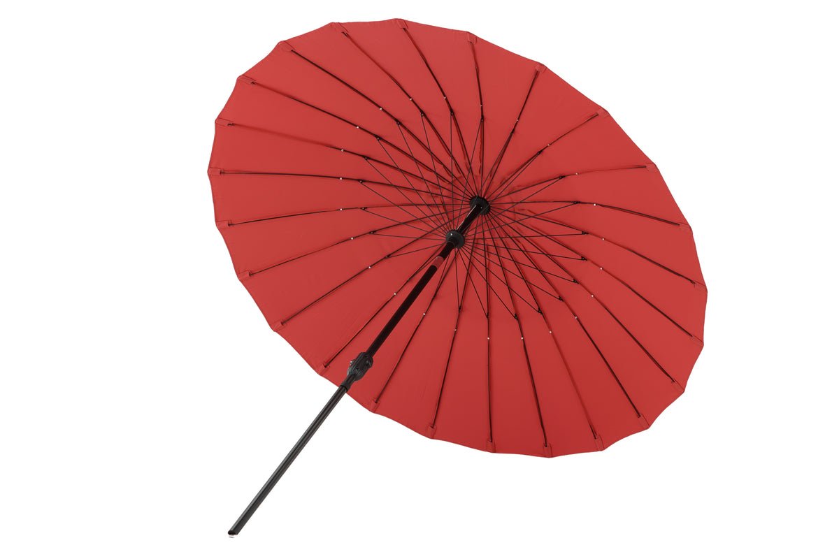 Parasol Rivierra – Ø270 cm en couleur Rouge