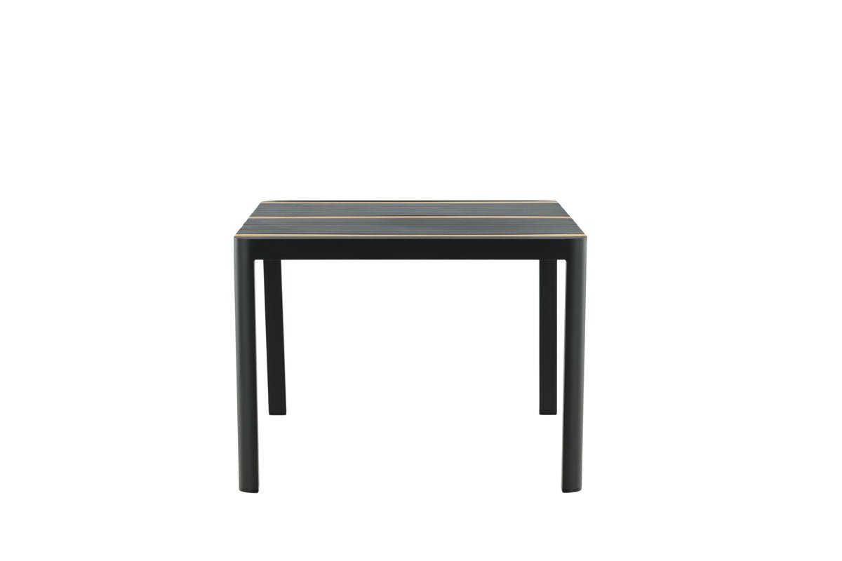 Table de jardin Nuru - Teck et aluminium pour stabilité et durabilité