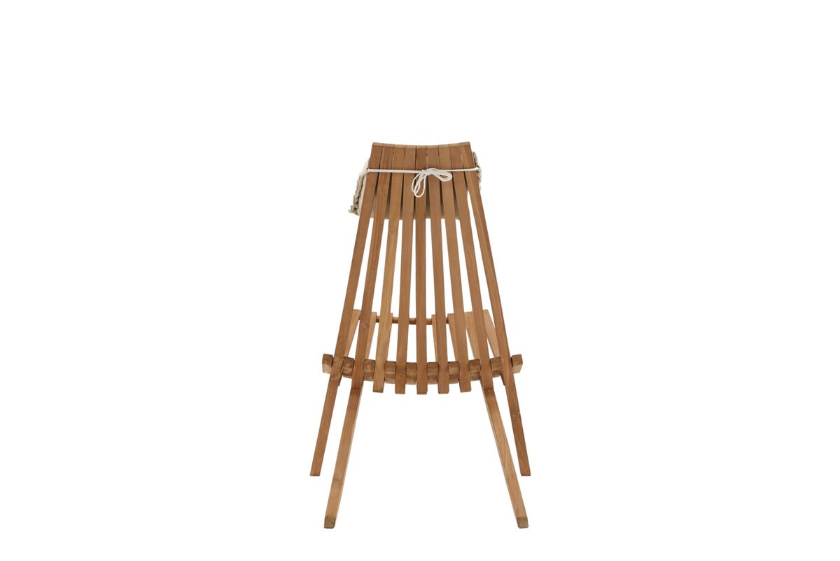 Chaise de jardin Savanna - en bois de teck à l'aspect naturel