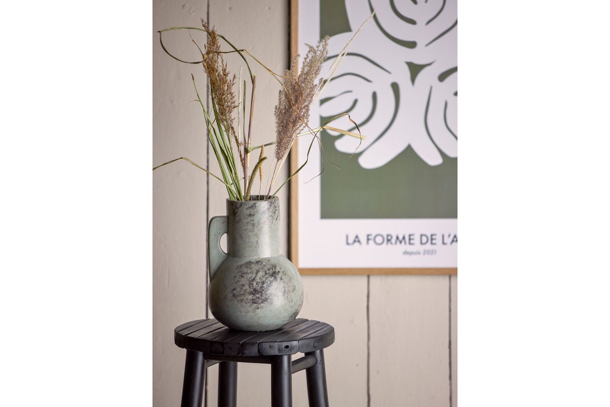 Vase « Grounded » - vase en céramique grise