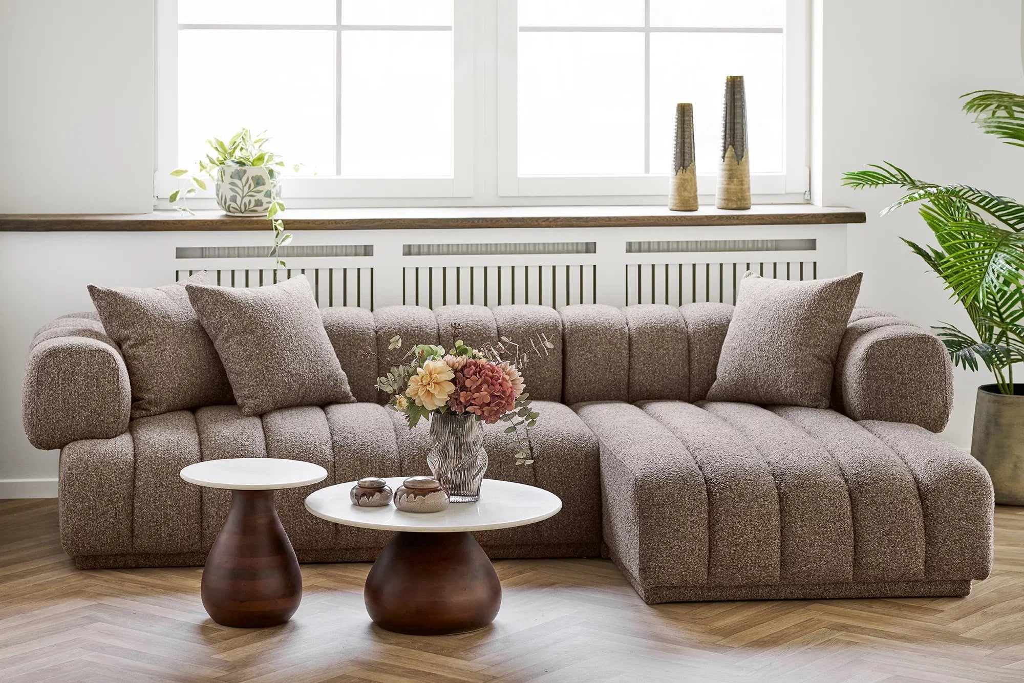 Table d'appoint Liorven – en bois de manguier