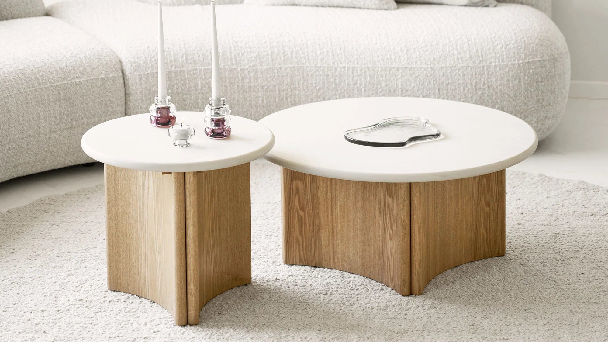 Table d’appoint Merlin - avec une surface de rangement généreuse