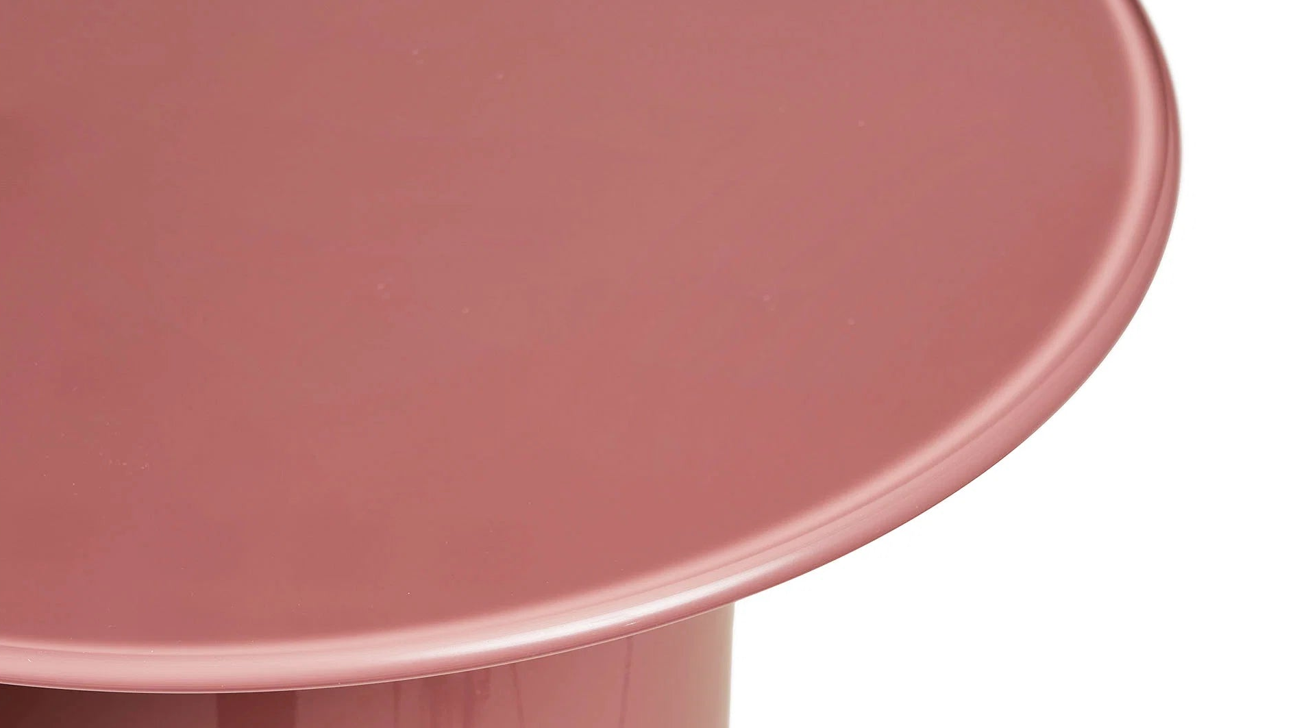Table d’appoint Rose - en MDF et verre
