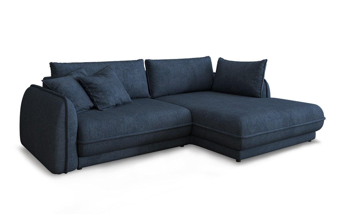 Canapé design Mojave II Tissu avec fonction couchage et rangement