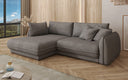 Designer Ecksofa Mojave II Stoff mit Schlaffunktion und Stauraum