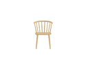Ensemble de 2 - Chaise Ivara en bois d'hévéa