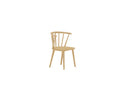 Ensemble de 2 - Chaise Ivara en bois d'hévéa